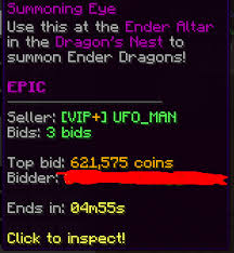 Summoning Eye Drop Rates – Hypixel Skyblock - Sirknightj