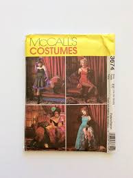 Mccalls 3674 Womens Can Can Costume Pattern Burlesque Etsy Mccalls Sewing Patterns Costume Patterns Steampunk Halloween