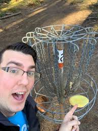 Just got this disc back from Iron Tree and got an ace at dubs! He loves it  when we post about aces too!!