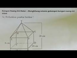 Cara menghitung volume bangun ruang gabungan #balok #limas #volume #bangunruang. Tutorial Bangun Ruang Sisi Datar Menentukan Volume Bangun Ruang Gabungan Matematika Smp Youtube