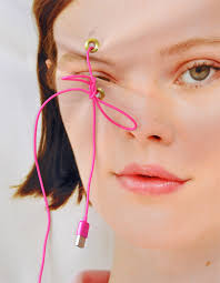 this candy-coloured exhibition documents the female experience online