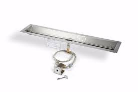 All these kits come complete with burner pan, chrome shut off valve & key, 6m hose ready to connect to your propane gas bottle in the exact same way you would a normal household bbq. Hearth Products Controls Ul Listed Propane Gas Hpc Push Button Flame Sensing Fire Pit Burner Kit Fppk54x16 H Flex Lp 54x16 Inch Bowl Pan Fire Pit Outdoor Fireplace Parts Patio Lawn Garden Enrollacademy Com