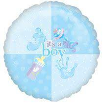Blue It S A Boy Baby Shower Foil Balloons 18 In Baby Shower Fun Baby Shower Foil Balloon Baby Boy Shower