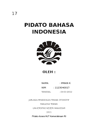 Super angebote für holz makassar hier im preisvergleich. Pidato Bahasa Indonesia