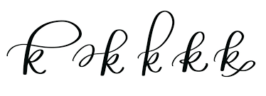 Download calligraphy of letter k for free. Free Hand Lettering Practice Sheets K Amy Latta Creations