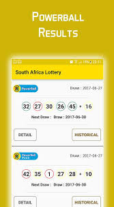 You can also see the jackpot amount and whether it was won or rolled over. South Africa Lottery For Android Apk Download