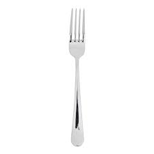 In cutlery or kitchenware, a fork (from the latin furca (pitchfork)) is a utensil, now usually made of metal, whose long handle terminates in a head that branches into several narrow and often slightly curved tines with which one can spear foods either to hold them to cut with a knife or to lift them to the. Cutlery Knives Forks Spoons Cutlery Hire Caterhire Dublin