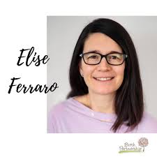 Meet midwife Elise Ferraro!⁣ ⁣ In addition to celebrating her birthday  TODAY 🎉 Elise is celebrating 20 years as a midwife this month! That is  many babies and families. She trained and