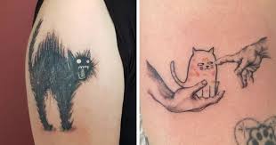 You get 6 symbols or icon tattoos per sheet for a total of 72 individual. 40 People Who Got Absolutely Awesome Cat Tattoos Bored Panda
