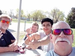 Friends at the park.