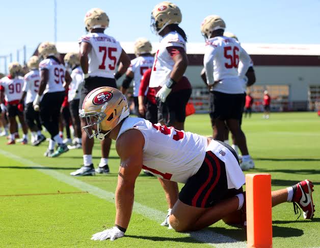 49ers' Nick Bosa sounds like he'll be ready for opener in month