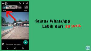 Sangat disayangkan, whatsapp ini belum bisa update status musik ataupun lagu. Cara Membuat Story Status Whatsapp Lebih Dari 30 Detik Menit Info