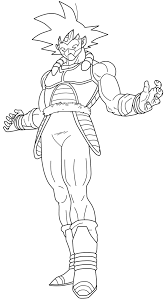 Evil Bardock Lineart By Chronofz On Deviantart Dragon Ball Super Artwork Dragon Ball Artwork Dragon Ball Art