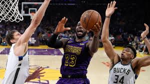 Giannis antetokounmpo had 34 points and 11 rebounds, and the milwaukee bucks beat lebron james and the los angeles. Lakers Vs Bucks Showdown Loses A Bit Of Luster But Lebron Giannis Worth Price Of Admission