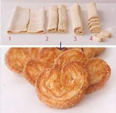 Palmiers Palmiers Recipe Puff Pastry Recipes Sweet Puff Pastry Recipes