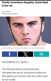 Derrick Que'shawn Ashley of Conway has been charged with murder in the  killing of 18-year-old Ja'Niya Richburg of Loris. The Horry County  Coroner's Office said Richburg was staying at her boyfriend's house