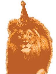 Lion With Party Hat By Joegalt Deviantart Com On Deviantart Party Hats Lion Party Lion