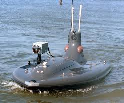 The Navtec Incorporated Owl Mkii Unmanned Surface Vehicle Usv Glides Stealthly Through The Waters Of Mile Hammock Bay Military Drone Drone Technology Drone