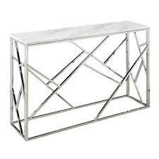 Carole Marble Console Table Marble Console Table Silver Console Table Dining Room Console Table