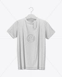 Download Hanging T Shirt Mockup In Apparel Mockups On Yellow Images Object Mockups