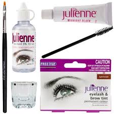 New Julienne Eyelash Eyebrow Tinting Kit Dye Light Brown Brush Tint Dish Oxidant By Julienne Awesome Pr Eyebrow Tinting Eyebrow Tinting Kits Eyelash Eyebrow