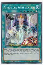 Broly the mightydark armed duelist patreon: Askese Der Sechs Samurai Trader Online De Magic Yu Gi Oh Trading Card Online Shop For Card Singles Boosters And Supplies
