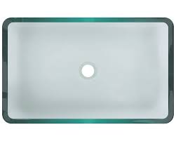 640 crystal glass vessel bathroom sink
