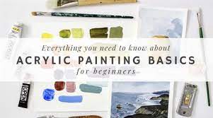 Acrylic Painting Supplies What You Need To Get Started With Acrylic Painting Art Is Fun Acrylic Painting Basics Acrylic Painting Online Art Classes