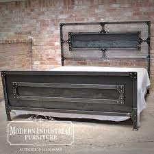 Grandview Modern Industrial Bed Industrial Bed Modern Industrial Furniture Steel Furniture Industrial