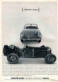 1963 Sunbeam Alpine Rootes Advertising Car And Driver Magazine April 1963 Sunbeam Car Advertising Car And Driver