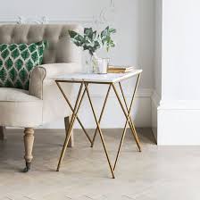 Vogue carpenter side table set of 3. Ran Marble Side Table For Living Room Furniture
