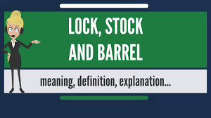 It is the only substantial offering on also, officer lockstock and officer barrel are two characters from urinetown: What Is Lock Stock And Barrel What Does Lock Stock And Barrel Mean Youtube