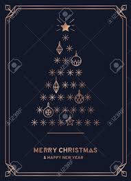 Let's start the holiday season off right and make your gold iphone even more festive with my newest collection of 25 glamourous gold iphone wallpapers. Merry Christmas Elegant Greeting Card With Rose Gold Christmas Tree And Navy Blue Background Luxury Xmas Concept For Social Networks Banner Invitation Mobile Greeting Cards Etc Vector Illustration Royalty Free Cliparts Vectors