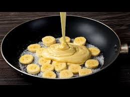 I Put Sugar And Bananas In The Pan The Result Is Irresistible Appetizing Tv Youtube Desserts Food French Dishes