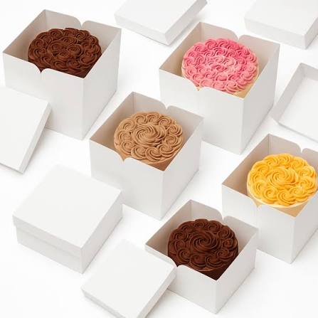 Cake Craft Company Matt White Premium CUBED Cake Box