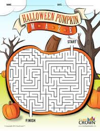 Check out our preschool mazes printables and find a few for your kid. Halloween Maze Pumpkin Maze B W Print Ready By Classcrown Tpt