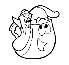We've been expanding our selection of colouring pages to the point where we needed a second page for all the sheets. Dora The Explorer To Color For Children Dora The Explorer Kids Coloring Pages