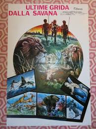 Savage Man Savage Beast (27"X 39") ITALIAN ROLLED POSTER 1975 ANTONIO –  Rendezvous Cinema