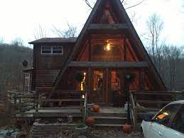 A Frame Cabin In Ohio The Gorgeous House Where My Roommate S Mother Lives This Is Basically My Dream Home Beautiful Cabins A Frame House House Design