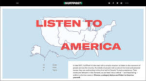 Thank you for supporting huffpost! Huffpost Listen To America Communication Arts