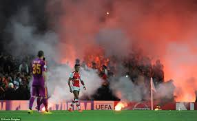 Fan reviews and travel information. Arsenal And Galatasaray Charged By Uefa After Turkish Away Supporters Threw Fireworks And Flares On To Emirates Pitch Daily Mail Online