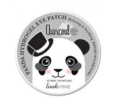 Look At Me патчи для глаз гидрогелевые с частичками золота Patchi Dlya Glaz Look At Me Panda Hydrogel Eye Patch Charcoal Otzyvy Pokupatelej