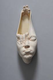 Open Mind I Johnson Tsang Ceramic Art Sculptures