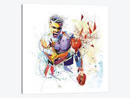 Maybe you would like to learn more about one of these? Muhammad Ali Art Print By Katia Skye Icanvas