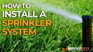 Otherwise, you can end up with water flowing places you don't want it to go, or not flowing anywhere at all. How To Install A Sprinkler System A Diy Guide Youtube