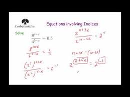 Download chapterwise, step by step ncert solutions for class 10 maths pdf for 2020 board exams. Equations With Indices Corbettmaths Youtube