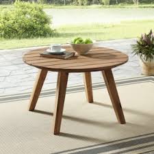 Expertly constructed of solid teakwood to ensure long lasting use. Marina Outdoor Patio Teak Round Coffee Table Walmart Com Walmart Com