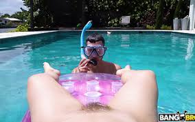 Yes i like to play pool , but only with girls which don`t know how to play because i always win. Lena Paul Brings A Lucky Pool Guy To Her Bedroom And Makes Love With Him