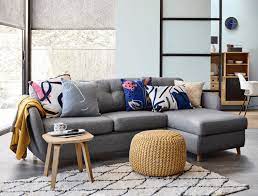 How To Dress A Sofa John Lewis Partners Sofa Cushions Arrangement Cushions On Sofa Blue Velvet Sofa Living Room
