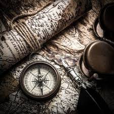 Stock Photo Map Tattoos Compass Compass Tattoo